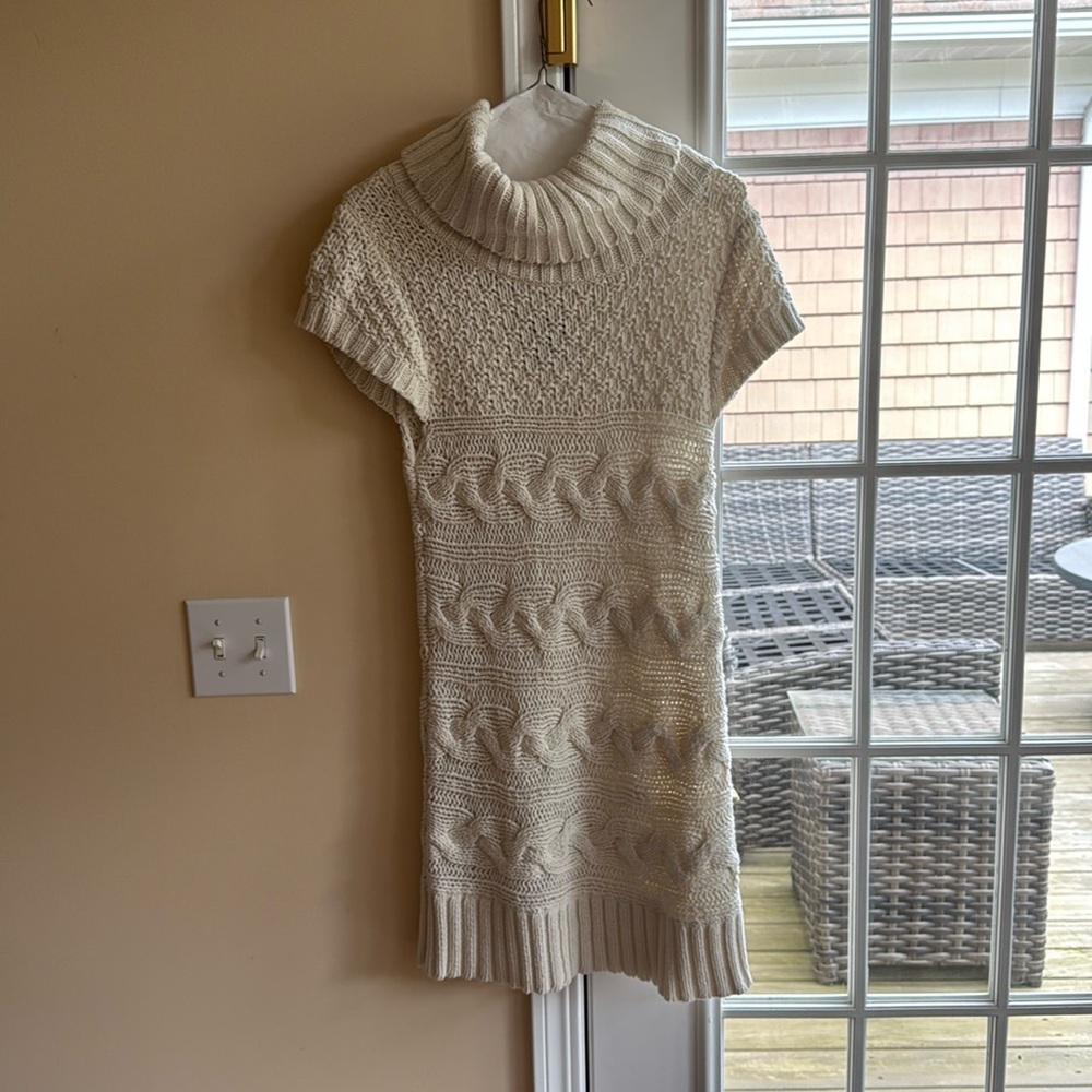 Knit sweater dress